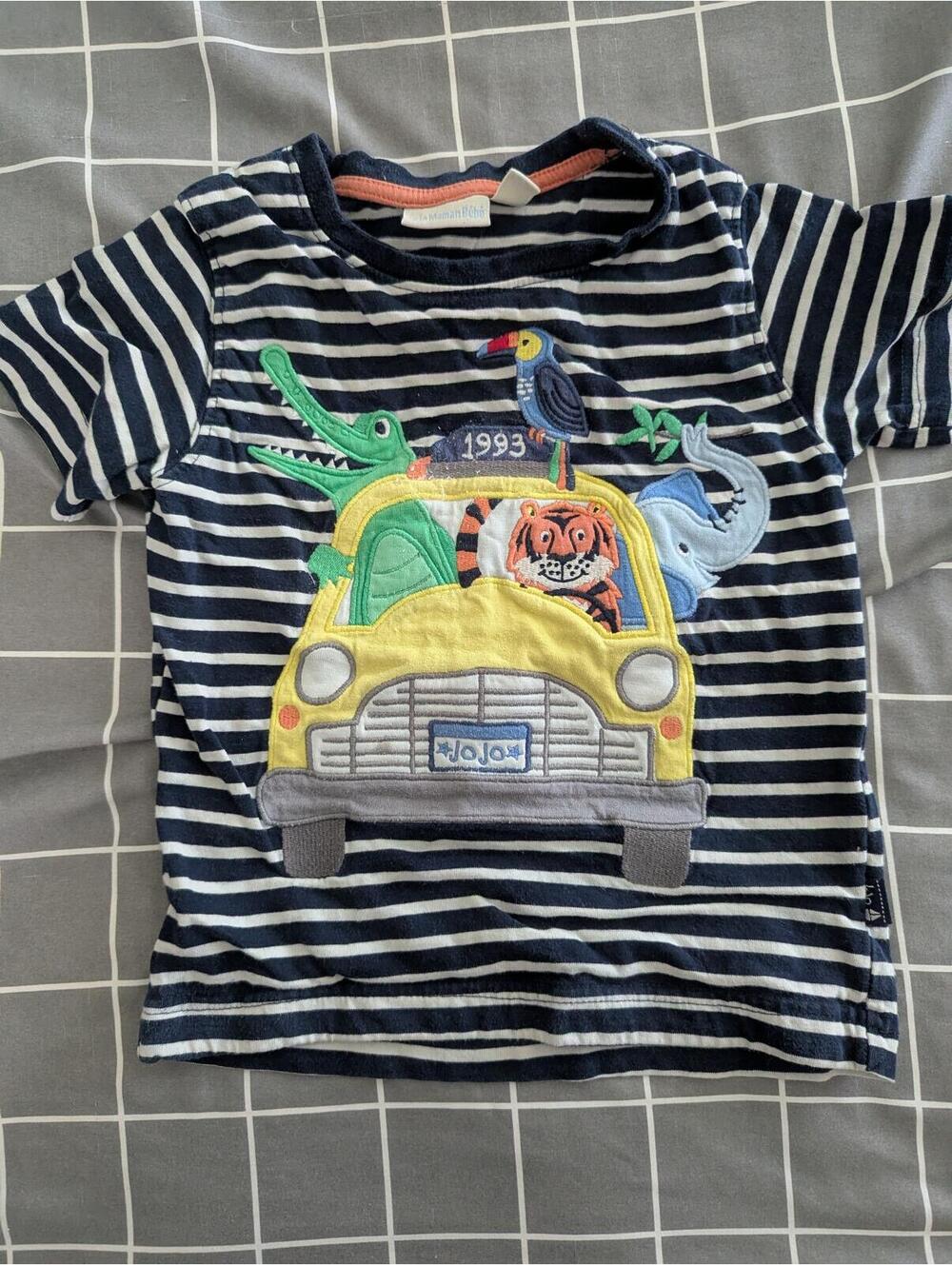 Jojo road trip animals car tee
